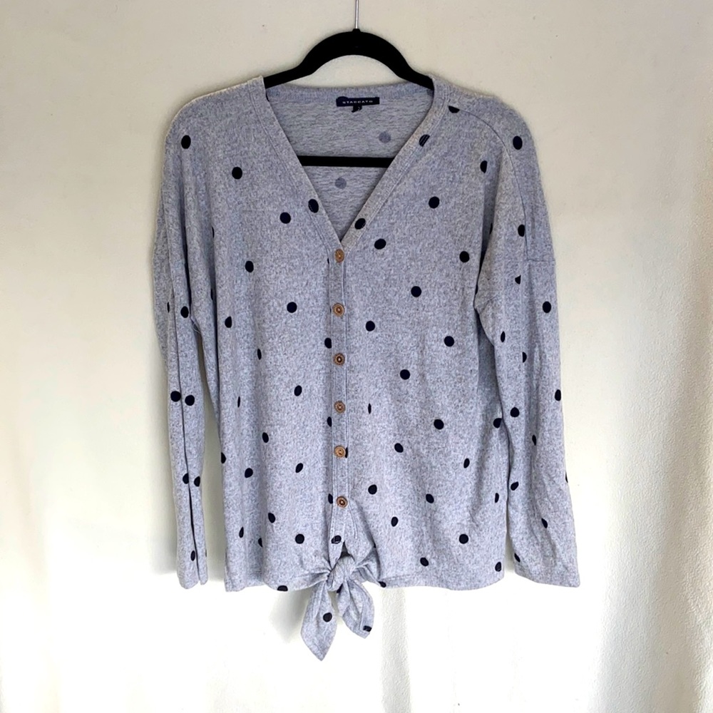 Staccato tie front cardigan- NWOT